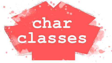 Char Classes