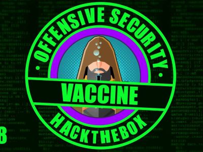 HTB Vaccine Walkthrough