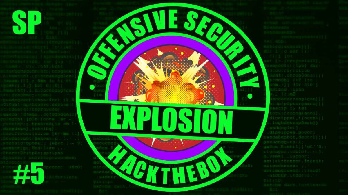 HTB Explosion Walkthrough